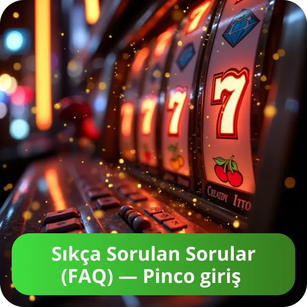 Sıkça Sorulan Sorular (FAQ) — Pinco giriş